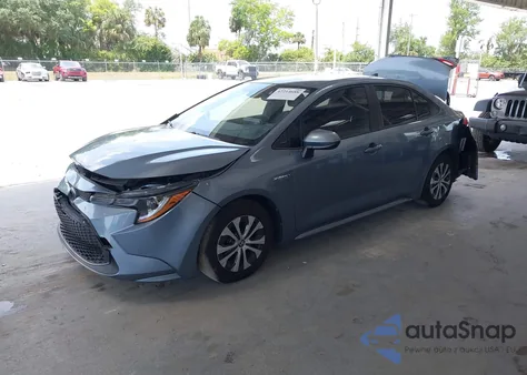 2020 Toyota Corolla Hybrid Le from USA, damaged, VIN JTDEBRBEXLJ026195